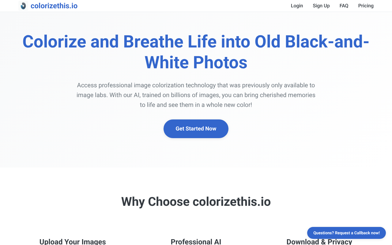 ColorizeThis.io screenshot 1