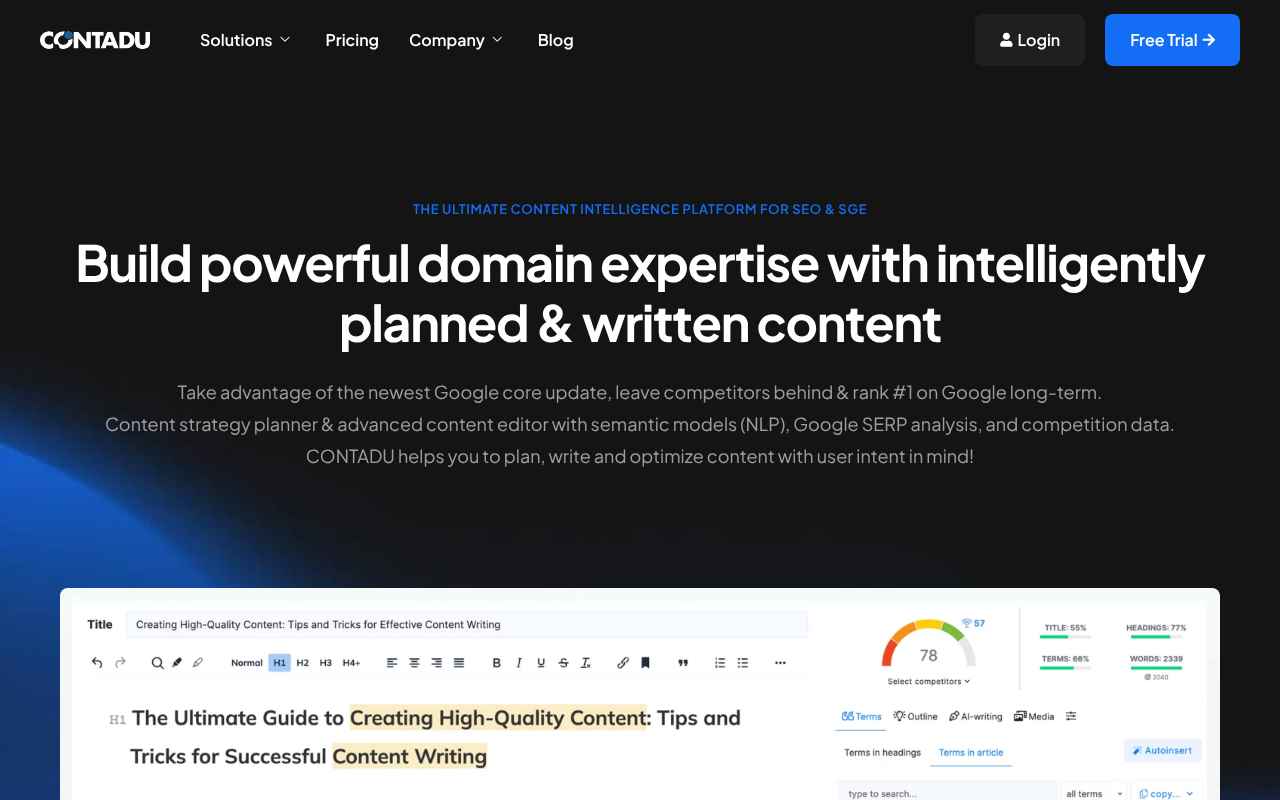 Contadu screenshot 1