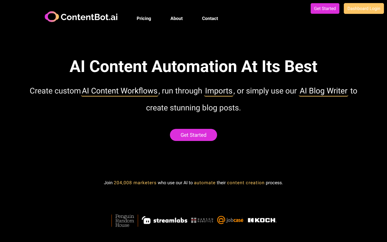 ContentBot.ai screenshot 1