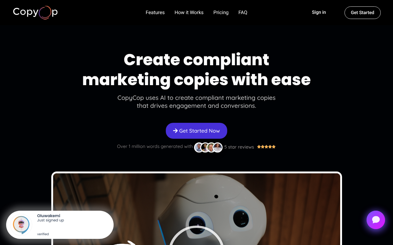 CopyCop AI screenshot 1