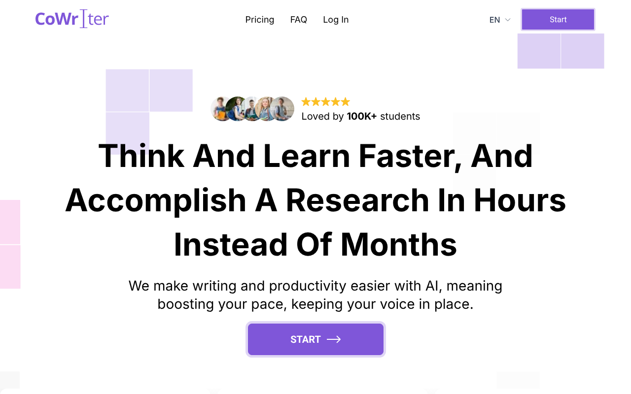 Cowriter.ai screenshot 1