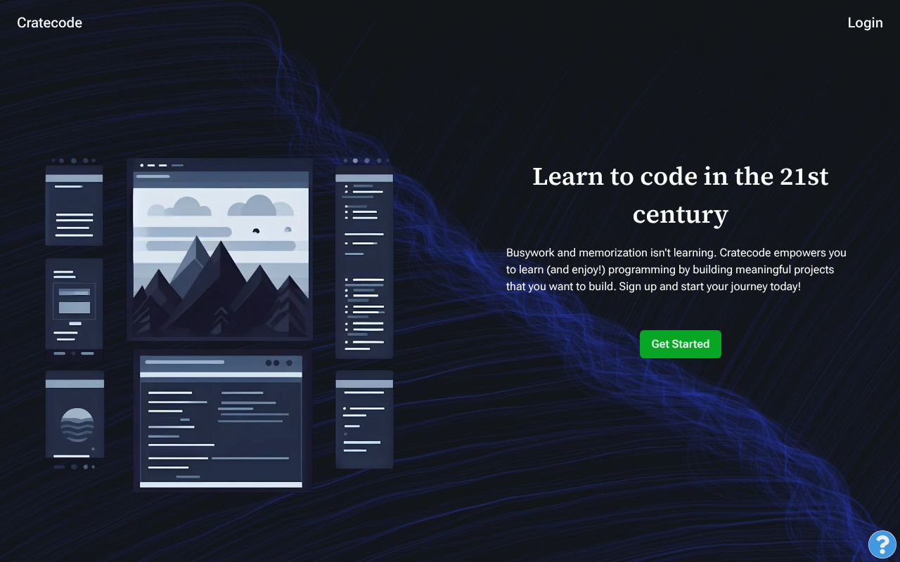 Cratecode screenshot 1