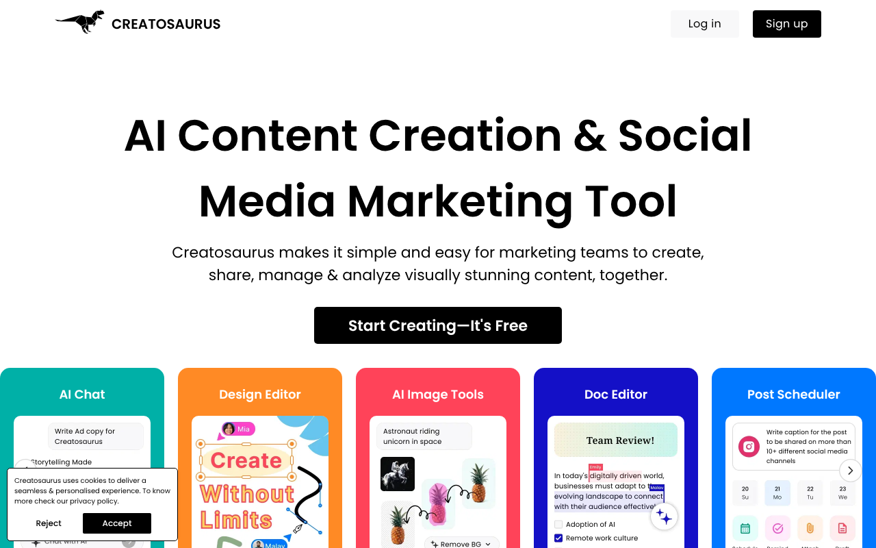 Creatosaurus screenshot 1