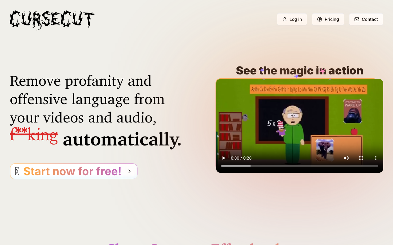 CurseCut screenshot 1