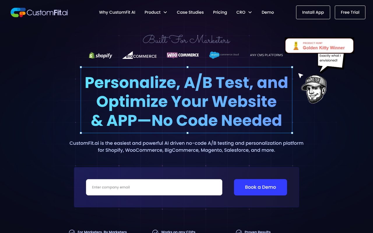 CustomFit.ai screenshot 1