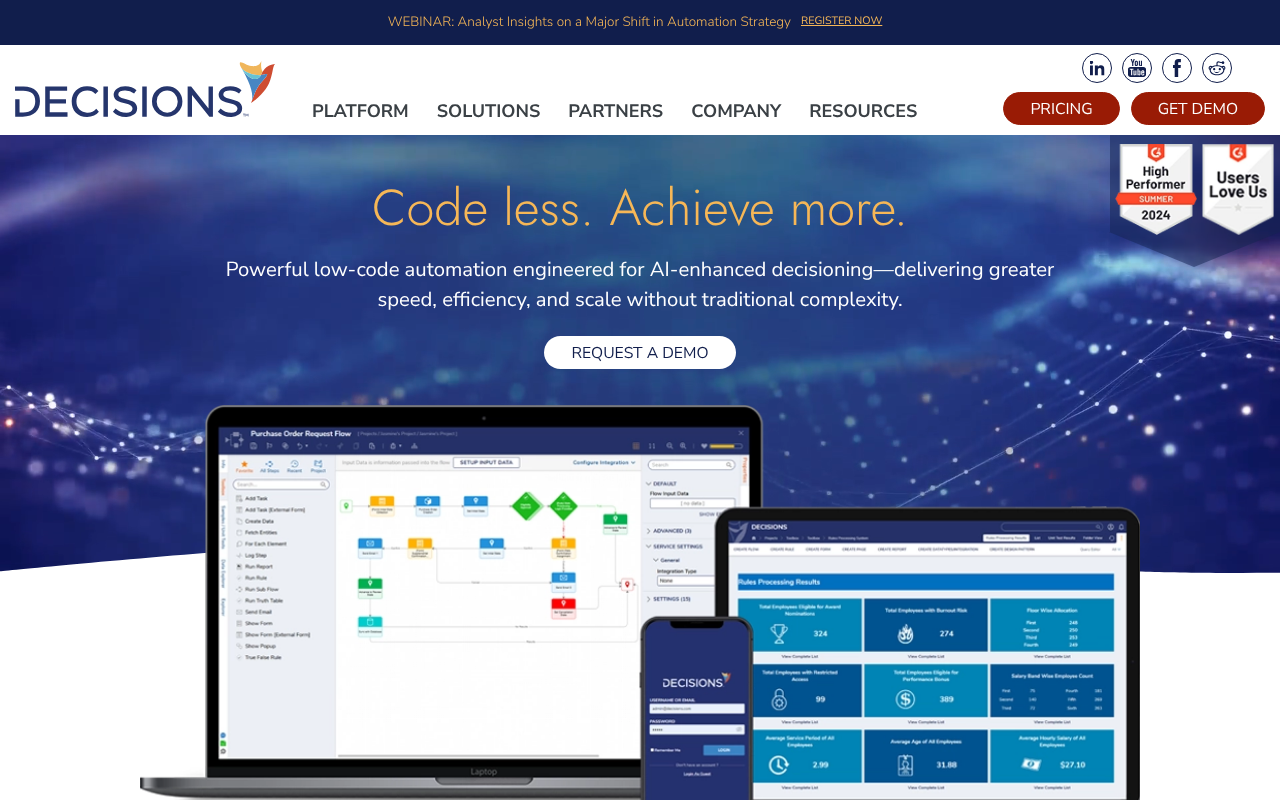 Decisions screenshot 1