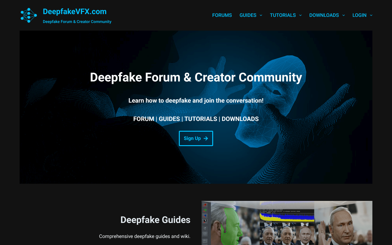 DeepFakeVFX screenshot 1