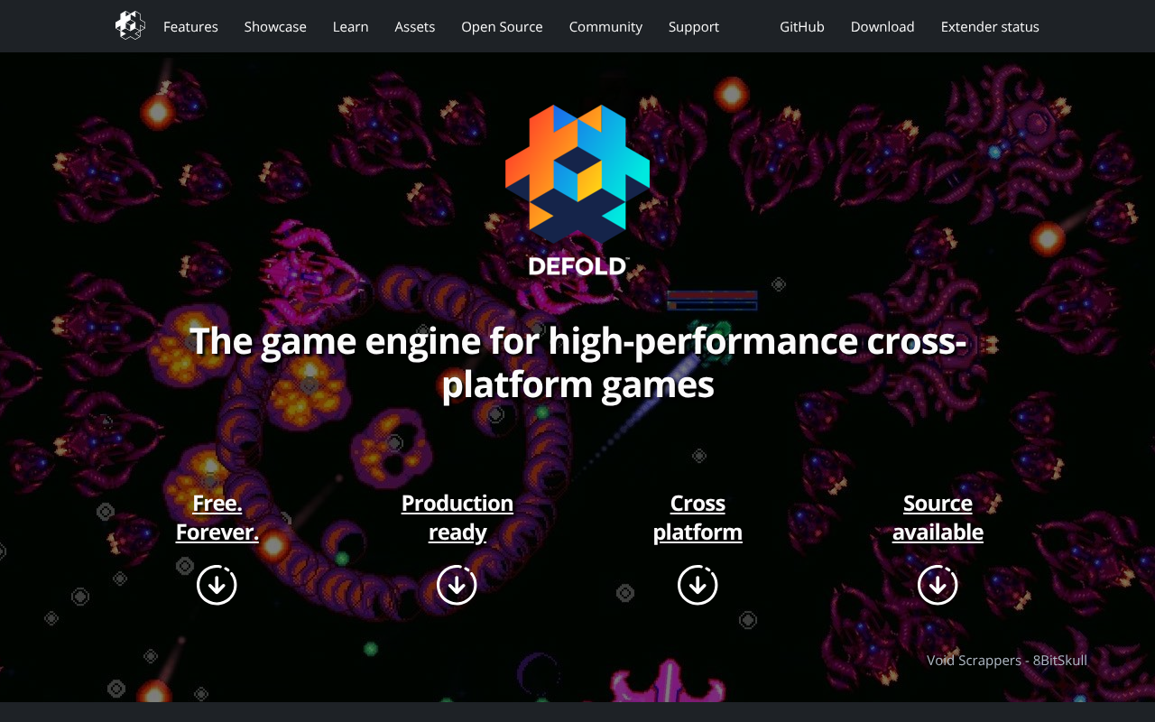 Defold screenshot 1