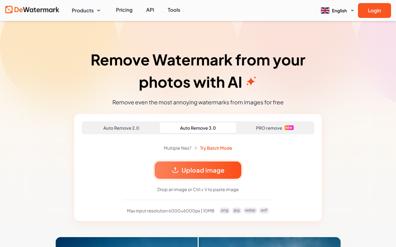 DeWatermark.AI screenshot 1