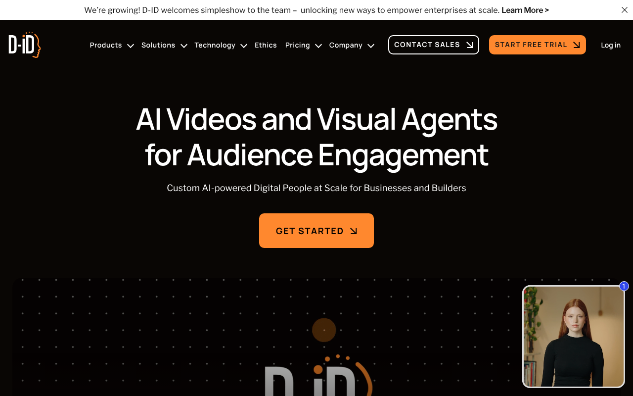 D-ID screenshot 1