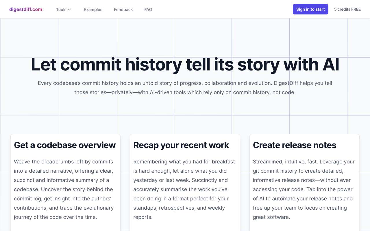 DigestDiff screenshot 1