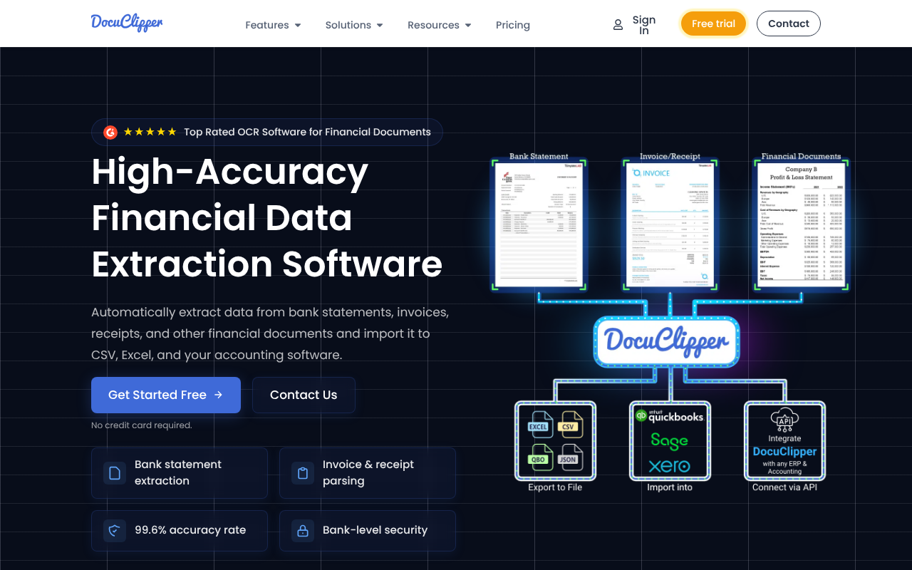 DocuClipper screenshot 1