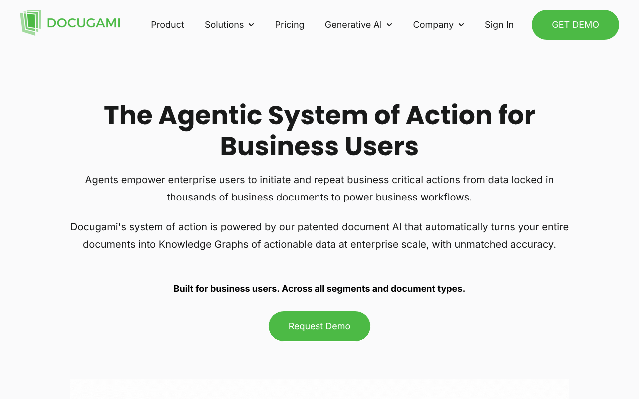 Docugami screenshot 1