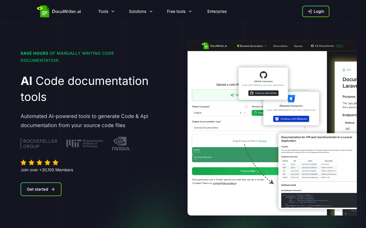 DocuWriter.ai screenshot 1