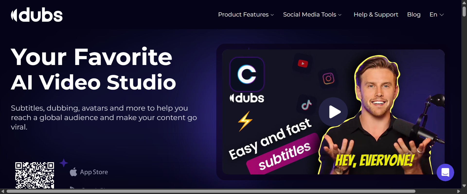 Dubs.io screenshot 1