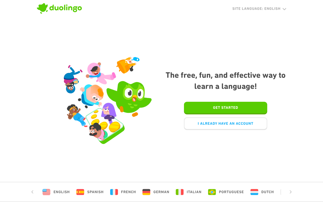 Duolingo screenshot 1