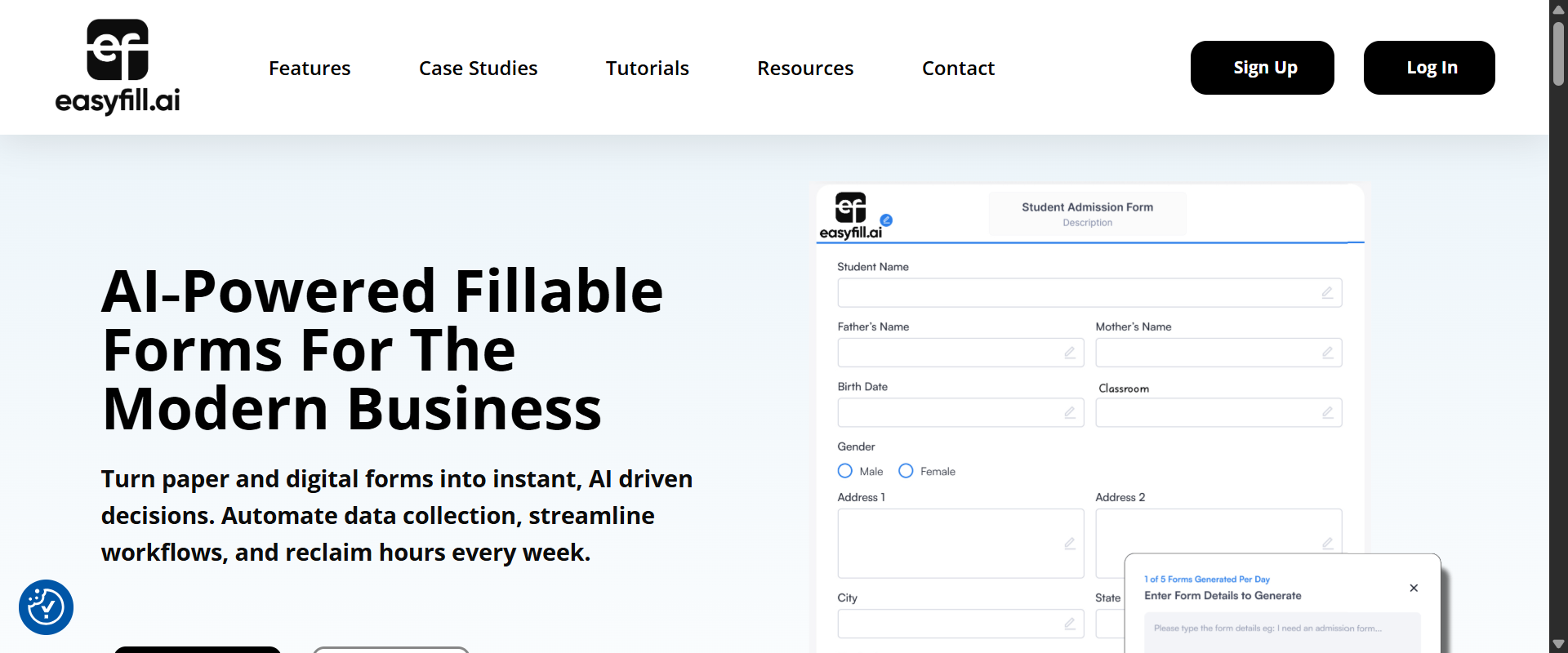 EasyFill AI screenshot 1
