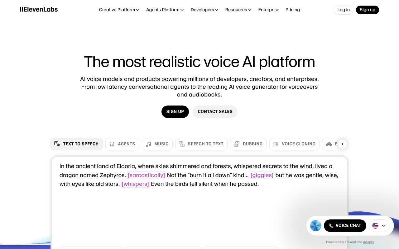 ElevenLabs screenshot 1