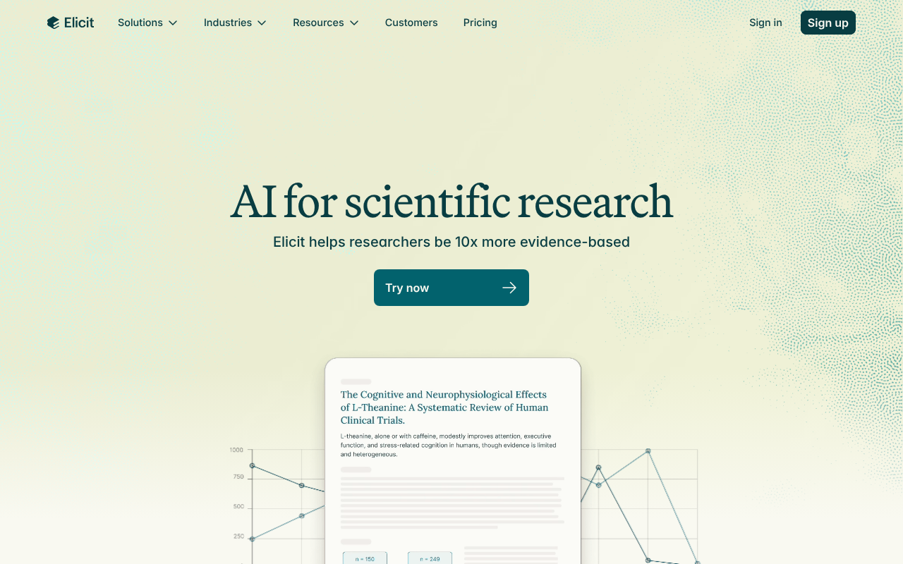 Elicit.org screenshot 1