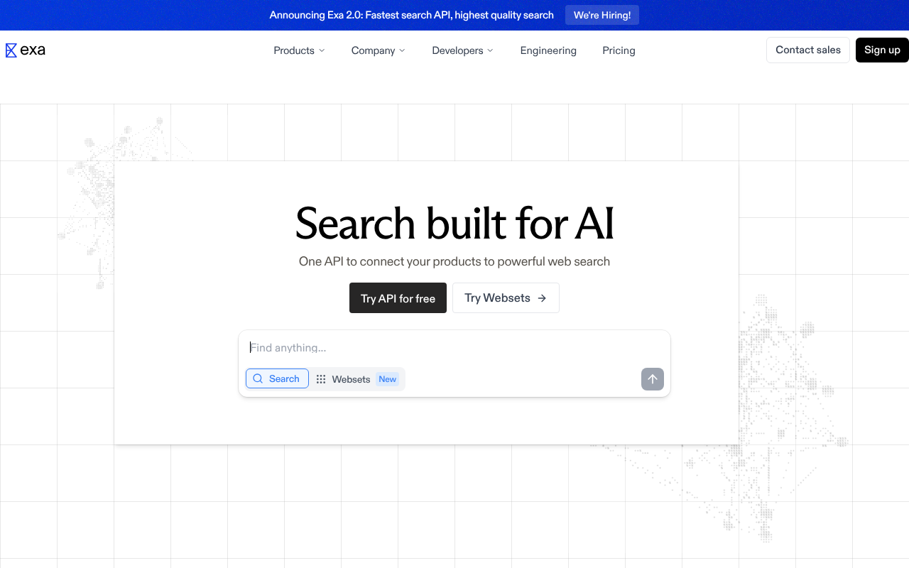 Exa.ai screenshot 1
