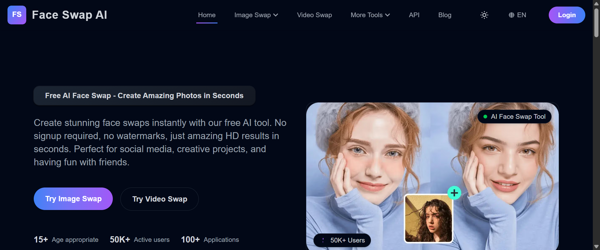 FaceSwap AI screenshot 1