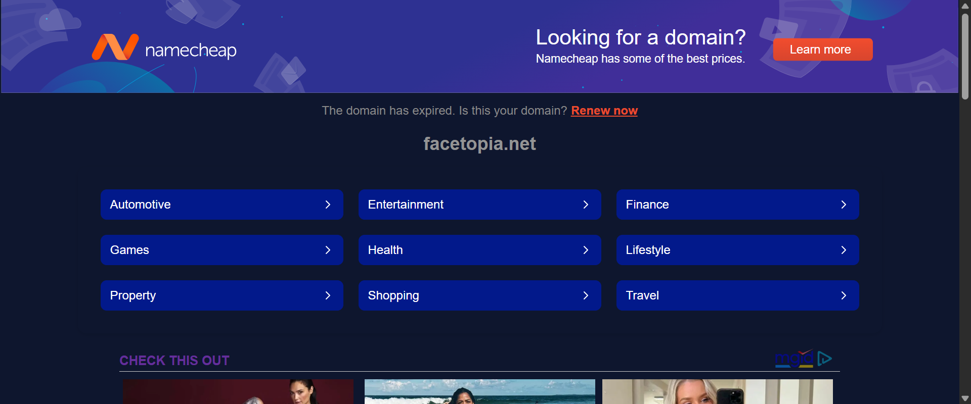 Facetopia screenshot 1