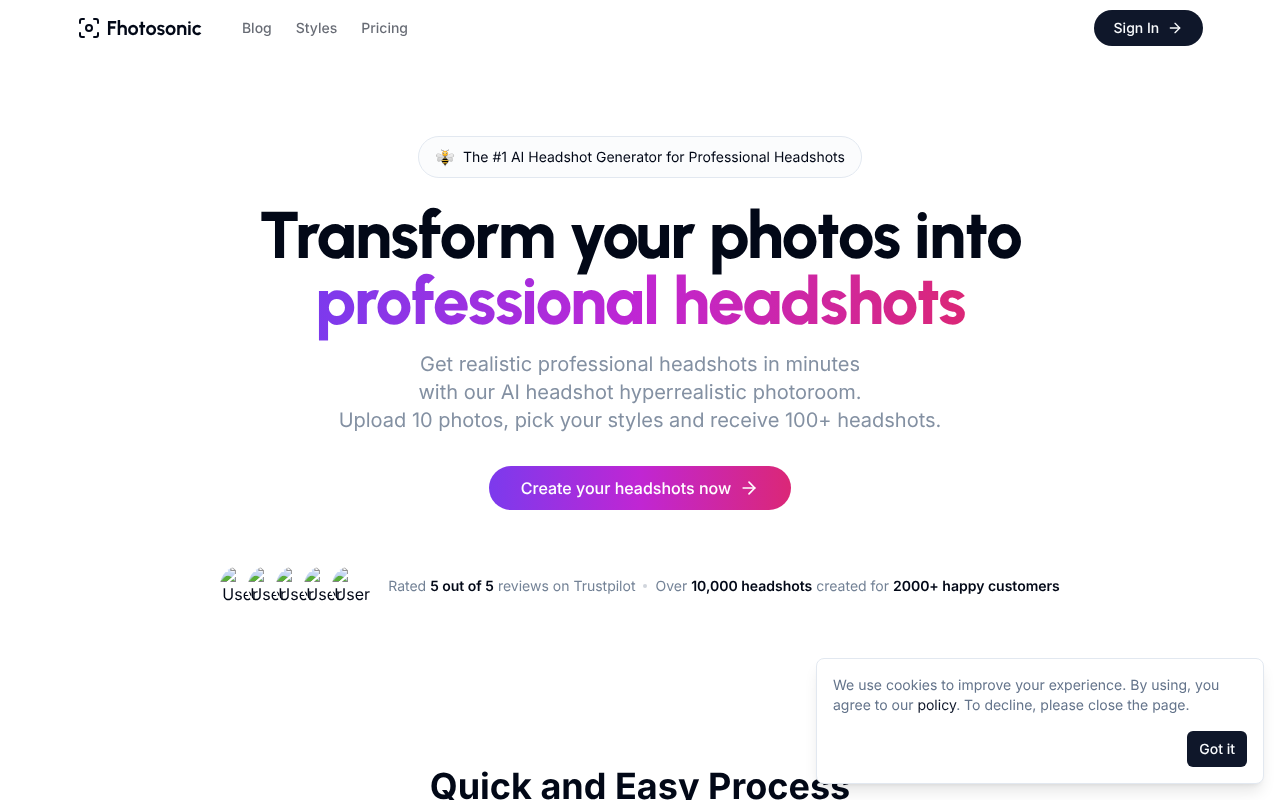 Fhotosonic screenshot 1