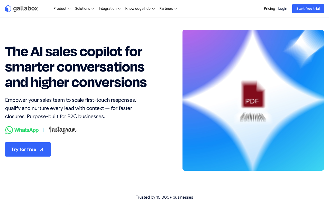 Gallabox screenshot 1