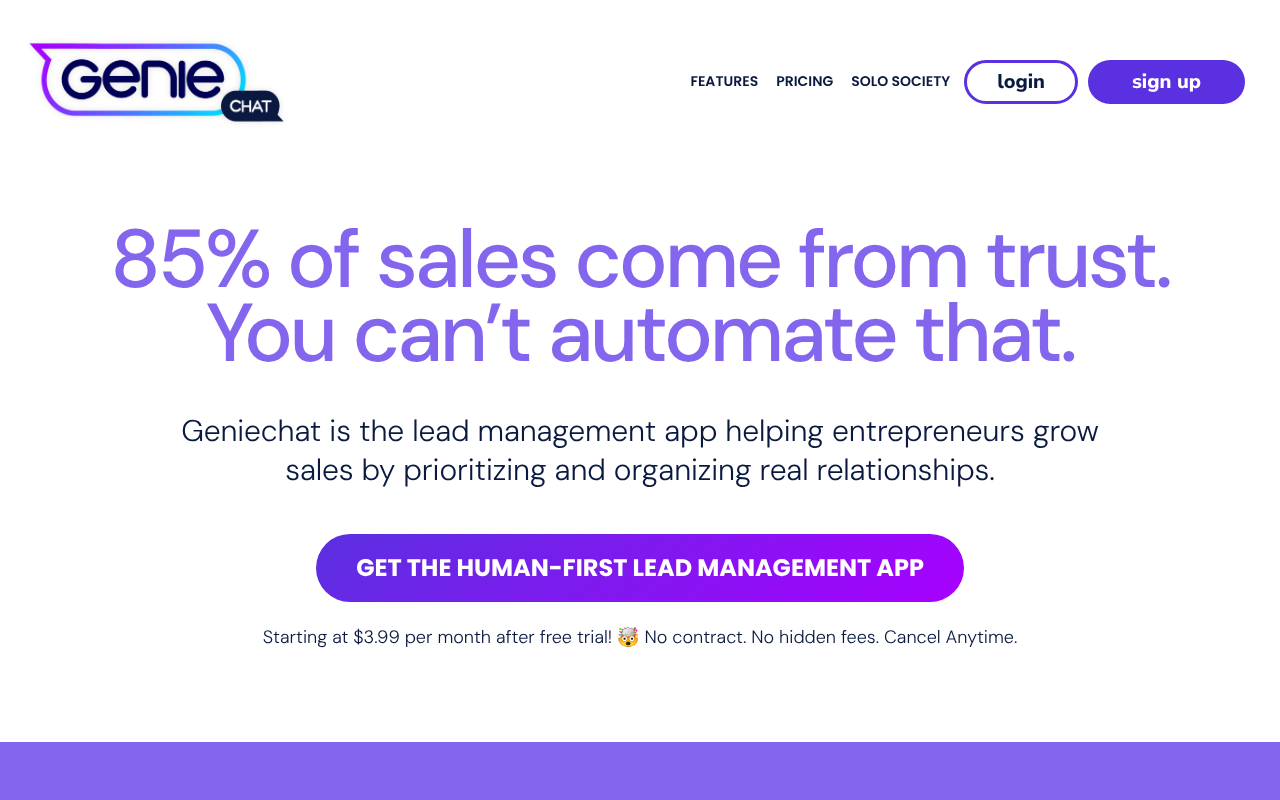 GenieChat screenshot 1