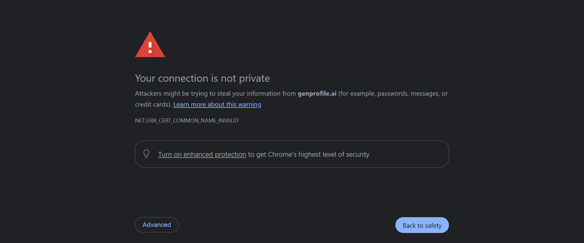 GenProfile.ai screenshot 1