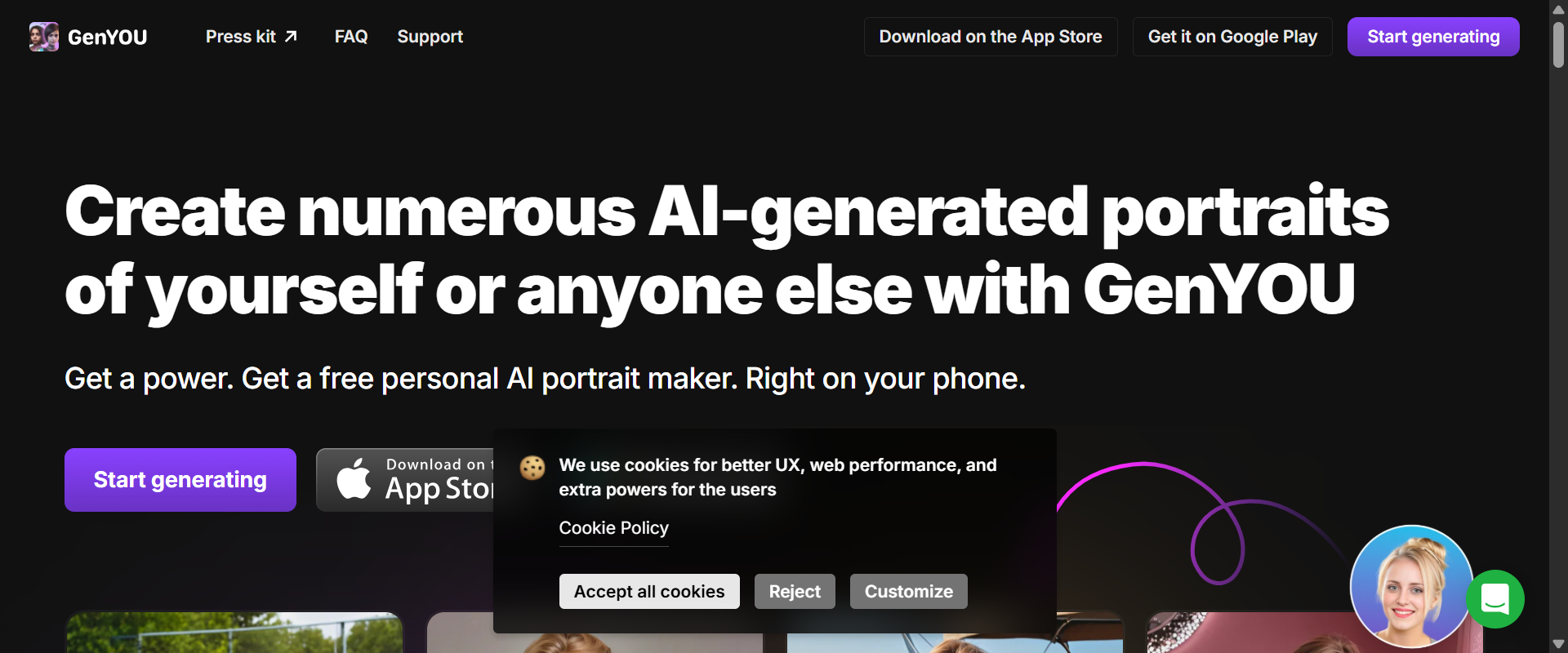 GenYou by Generated Photos screenshot 1