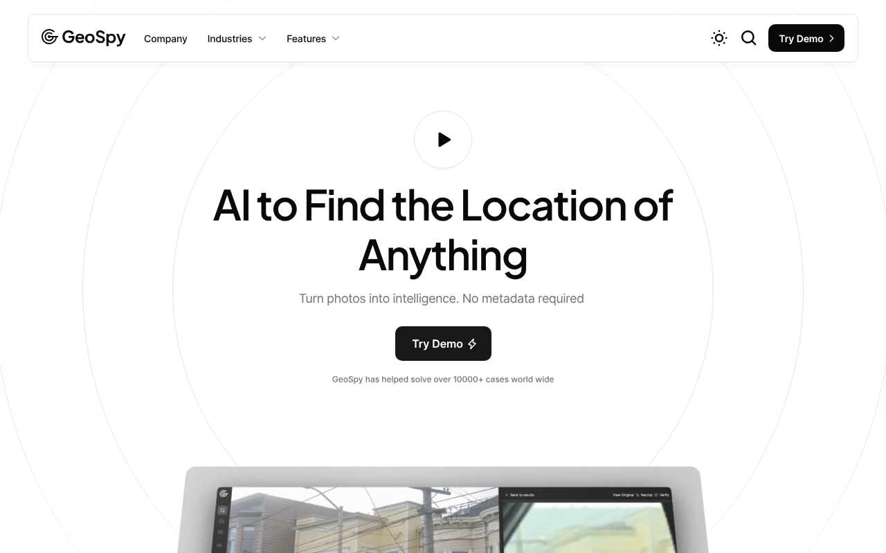 GeoSpy AI screenshot 1