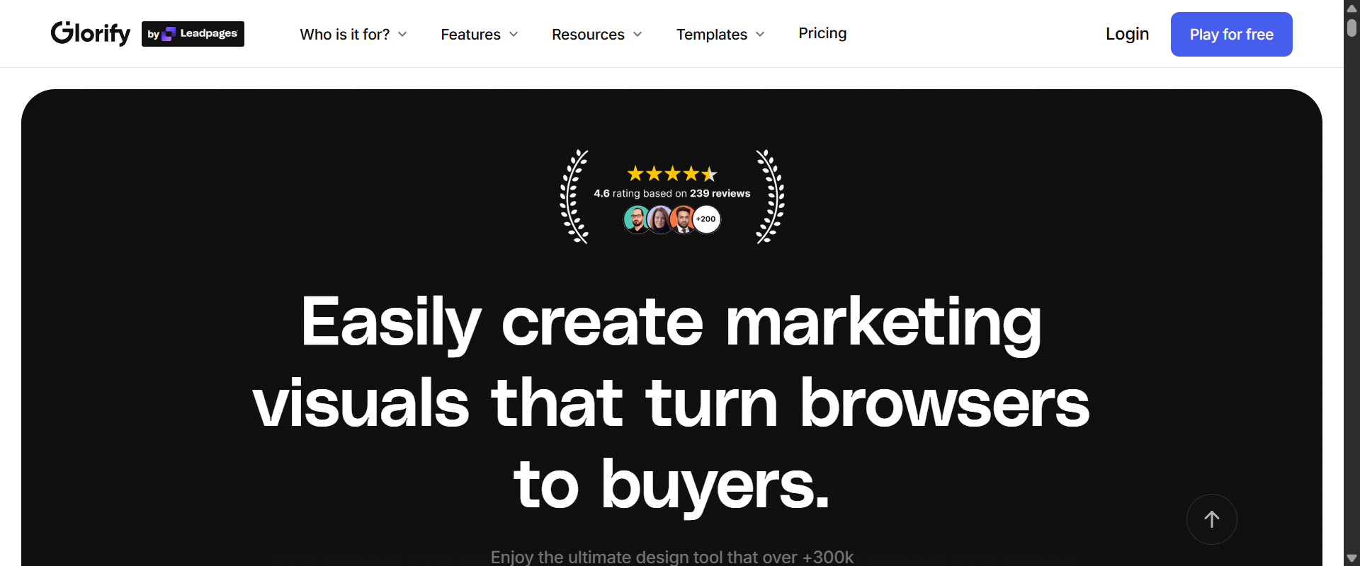 Glorify screenshot 1