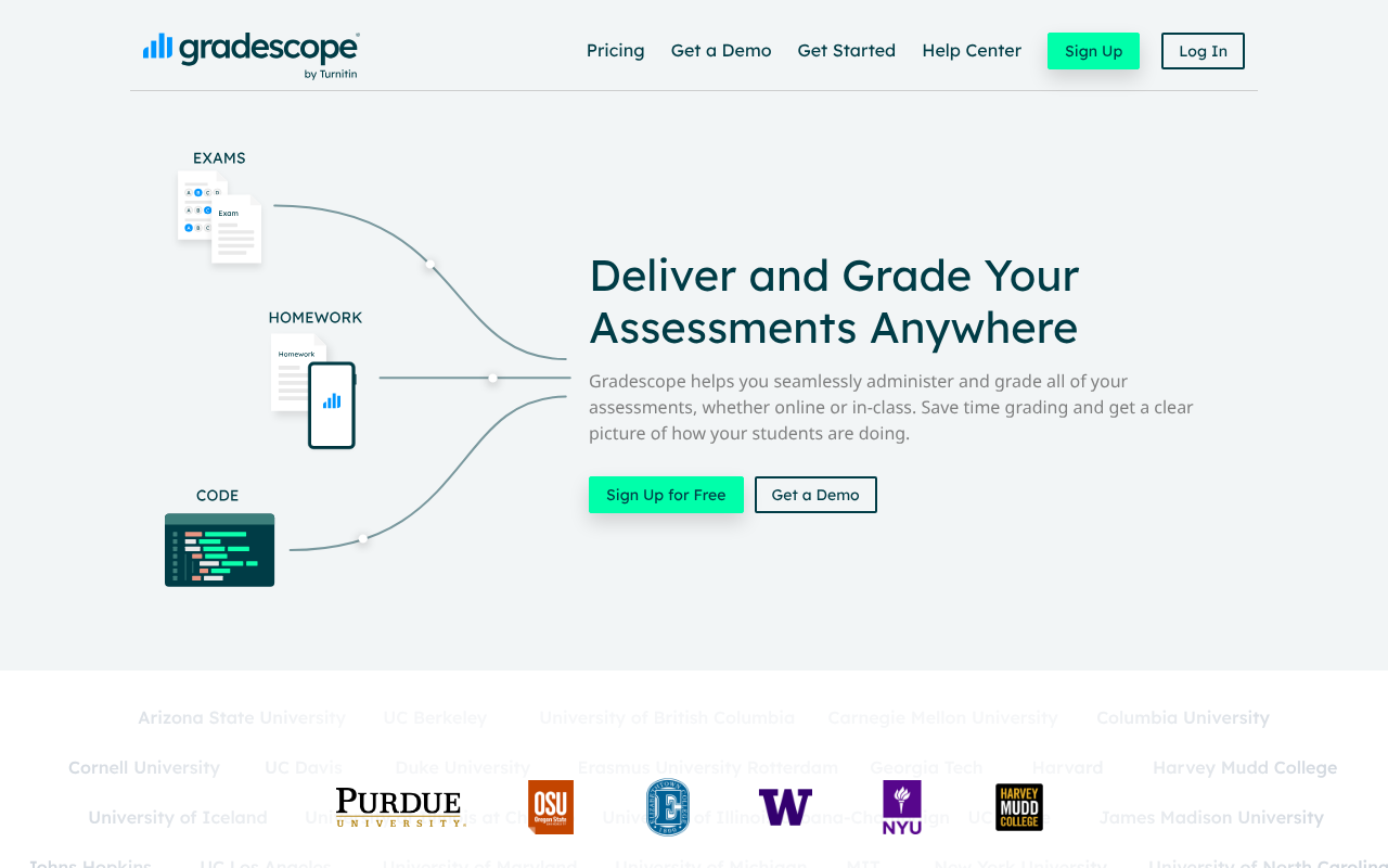 Gradescope screenshot 1
