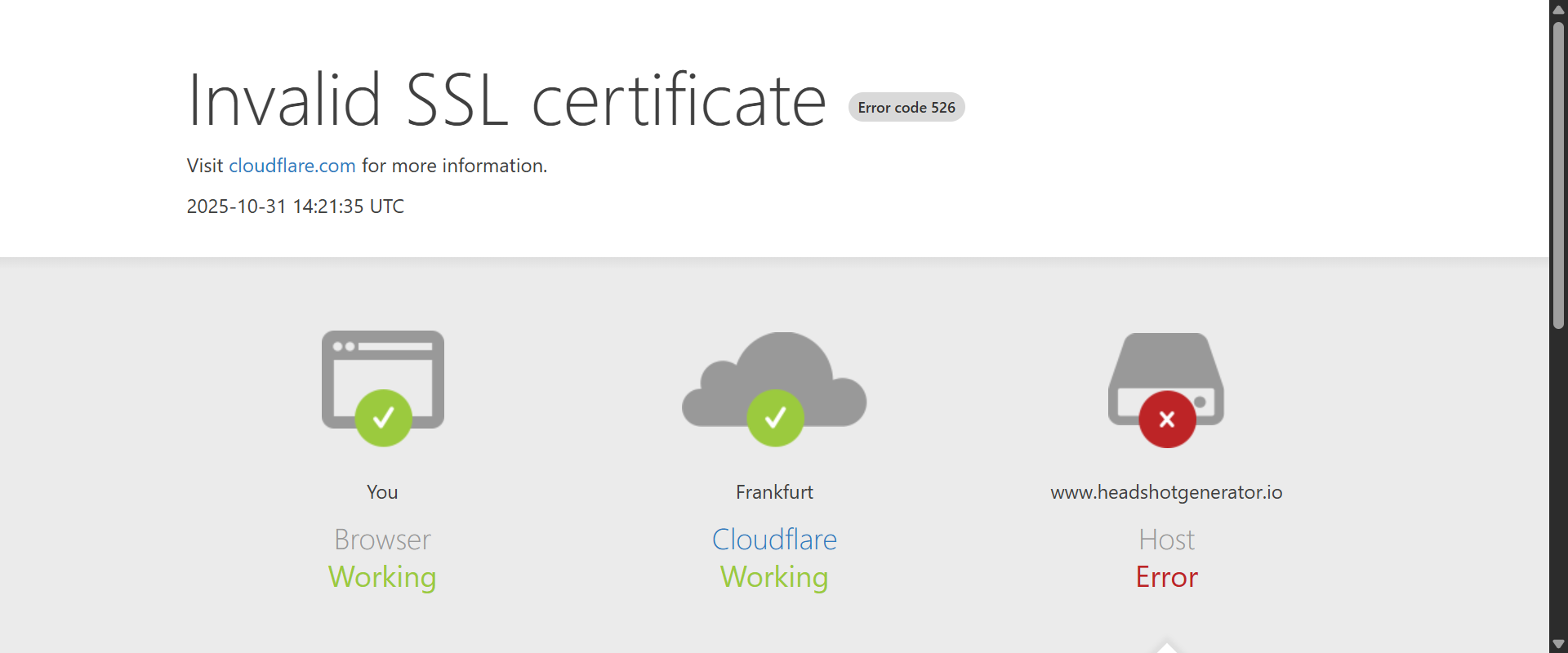 HeadshotGenerator.io screenshot 1