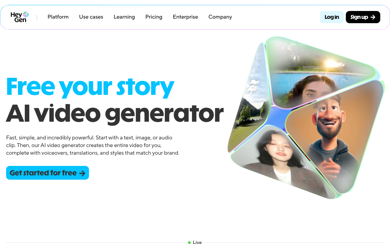 HeyGen screenshot 1