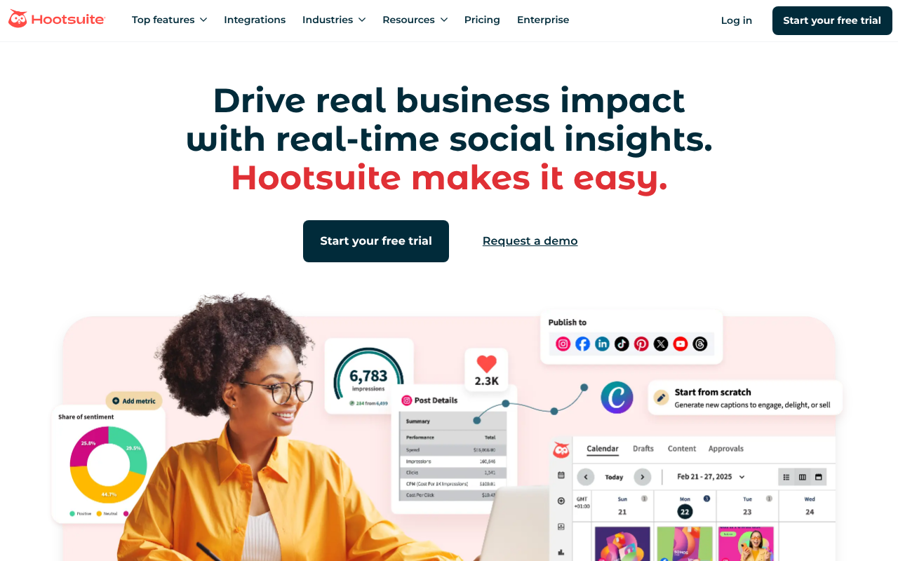 Hootsuite screenshot 1