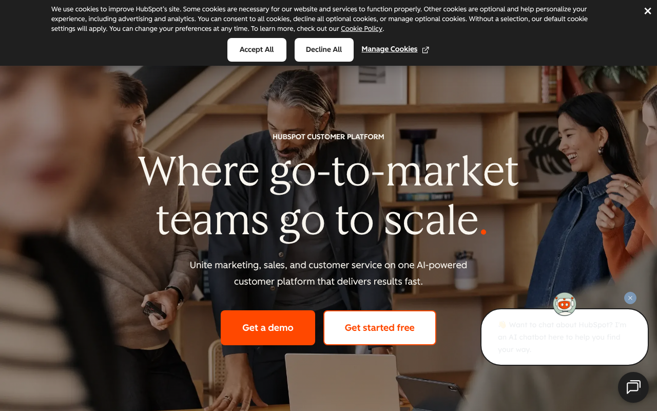HubSpot screenshot 1