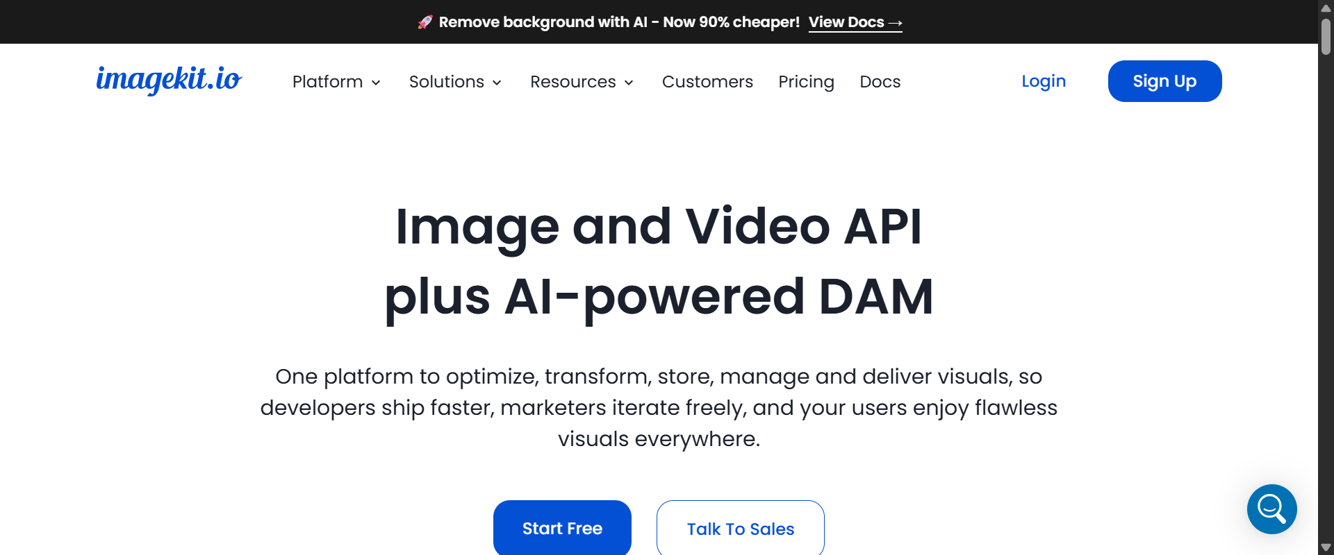 ImageKit.io screenshot 1