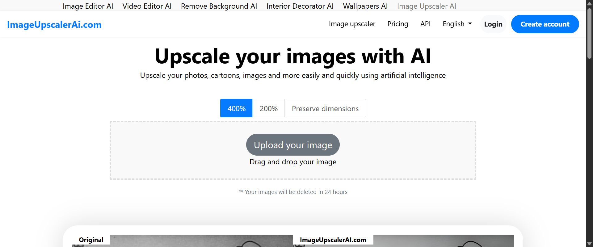 Image Upscaler AI screenshot 1