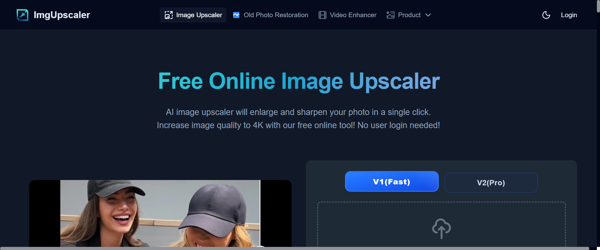 ImgUpscaler.ai screenshot 1
