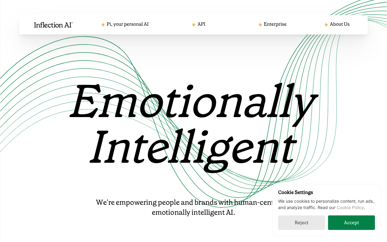 Inflection AI (Developer of Pi, your personal AI) screenshot 1