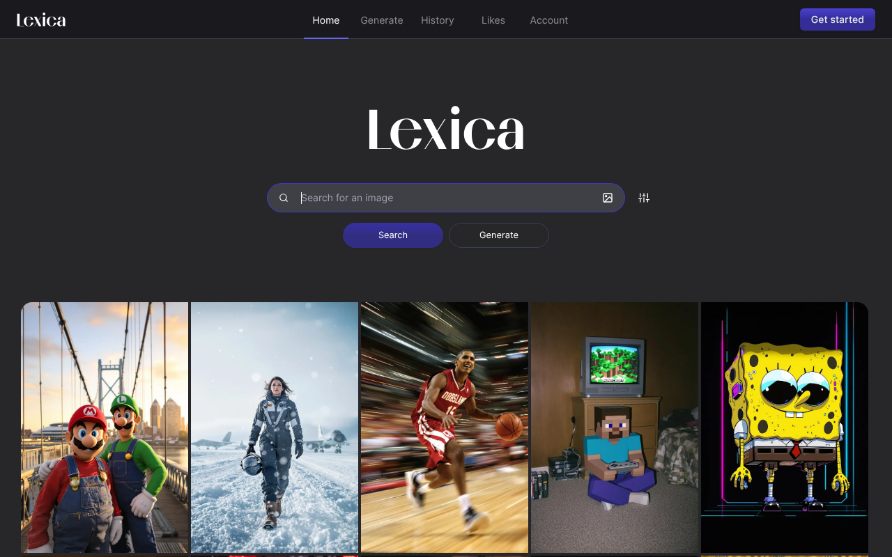 Lexica Art screenshot 1