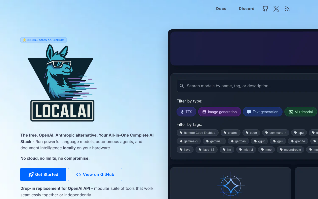 LocalAI screenshot 1