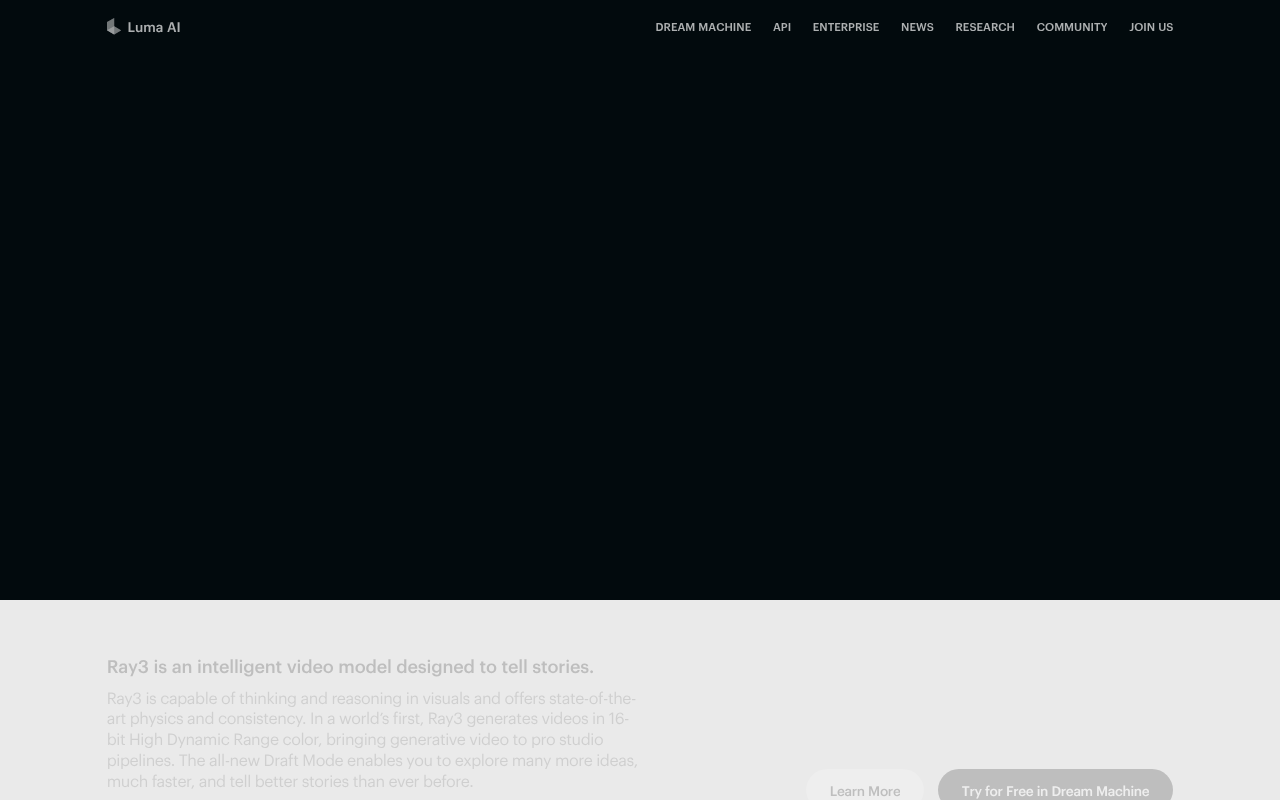 Luma AI screenshot 1