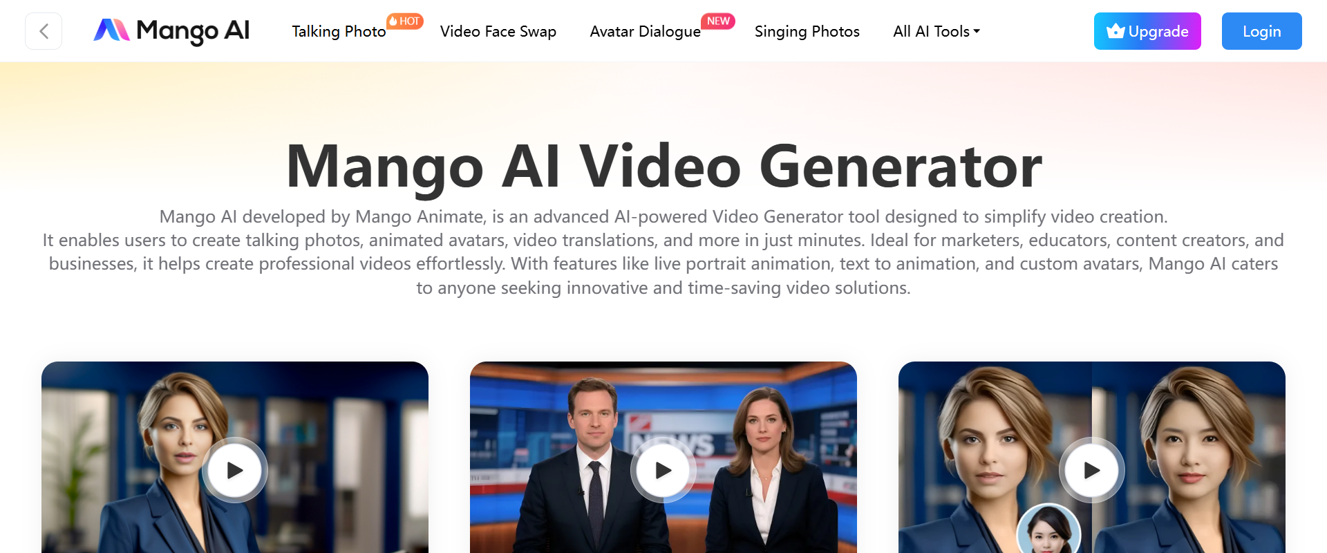 Mango Animate AI screenshot 1