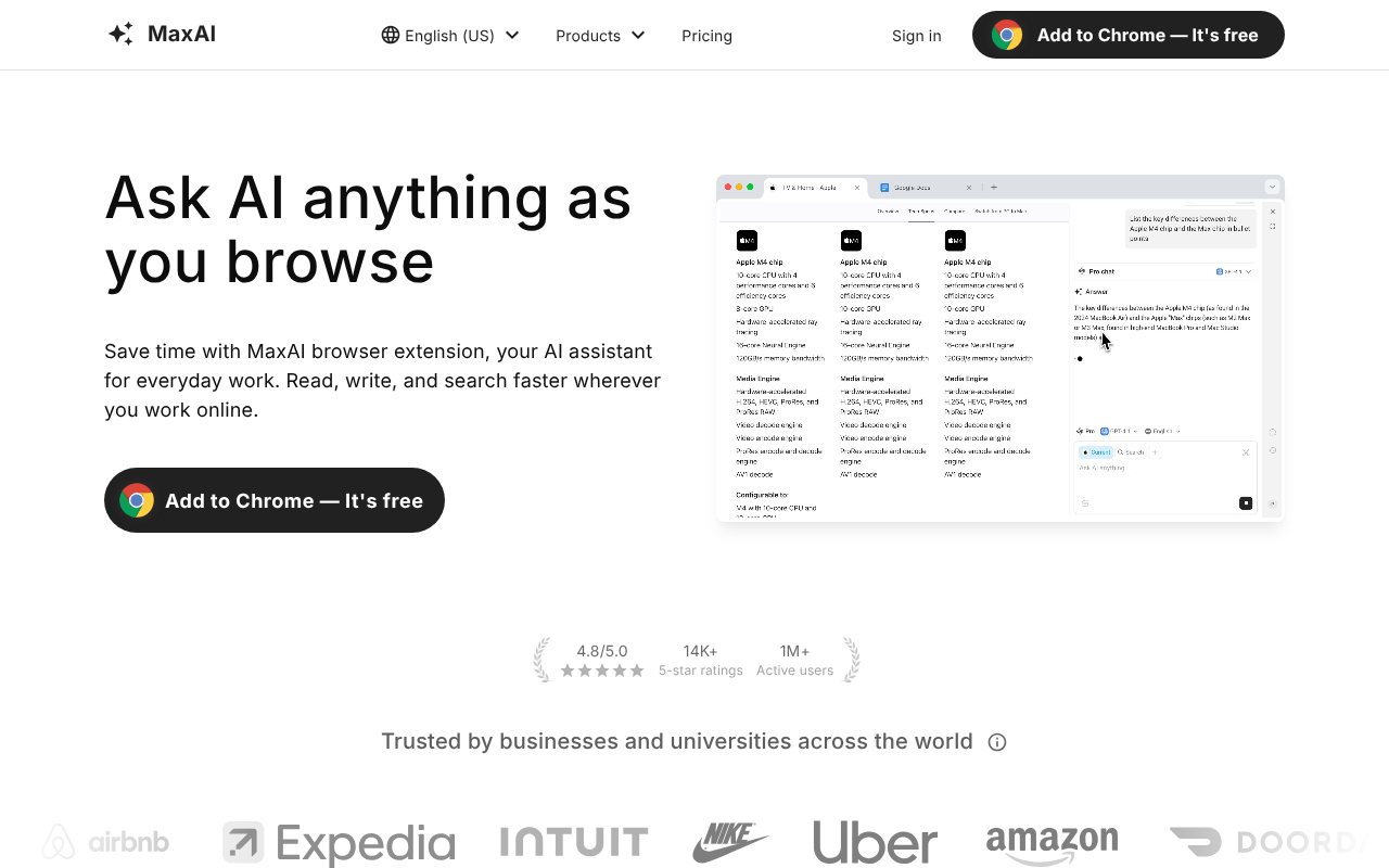 MaxAI.me screenshot 1