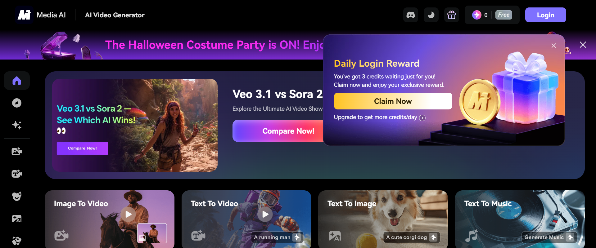 Media.io AI Video Generator screenshot 1