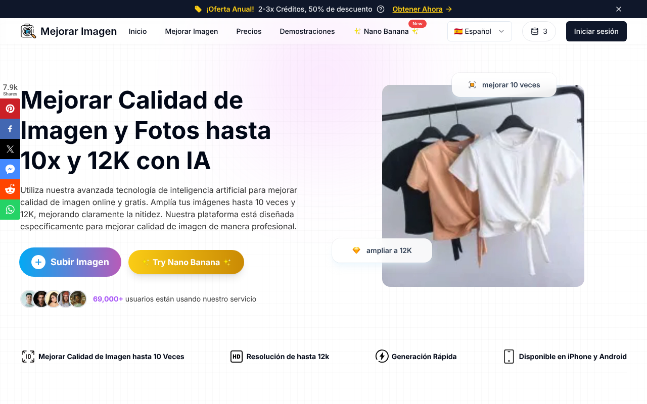 Mejorar Imagen screenshot 1