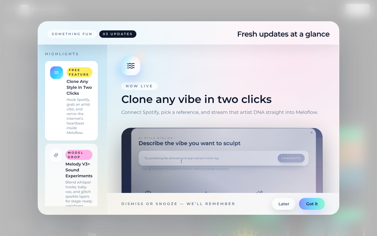 MeloFlow AI screenshot 1